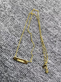 UNOde50 14K 925 Silver Love Lucky Necklace Holiday Jewelry