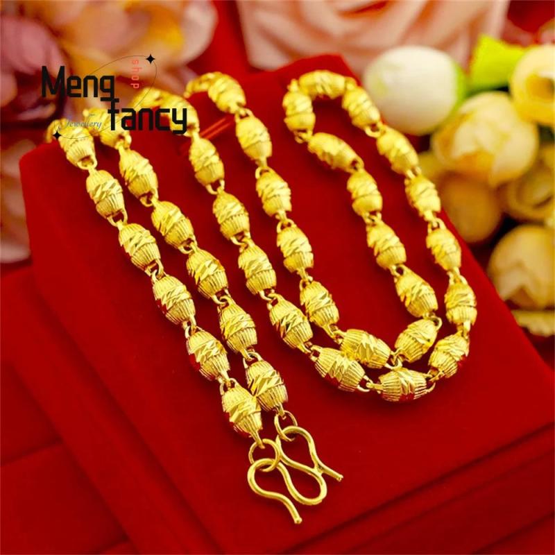 Vietnamese Sand Necklace Charms Men Plated Fine Jewelry Wedding Souvenir