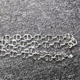 U NOde50 High Electroplated 925 Silver Chain Necklace Gift