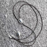 U Node 50 Electroplated 925 Silver Beads Knot Necklace Jewelry