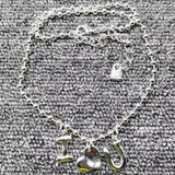 UNOde50 Silver Love Pendant Holiday Necklace