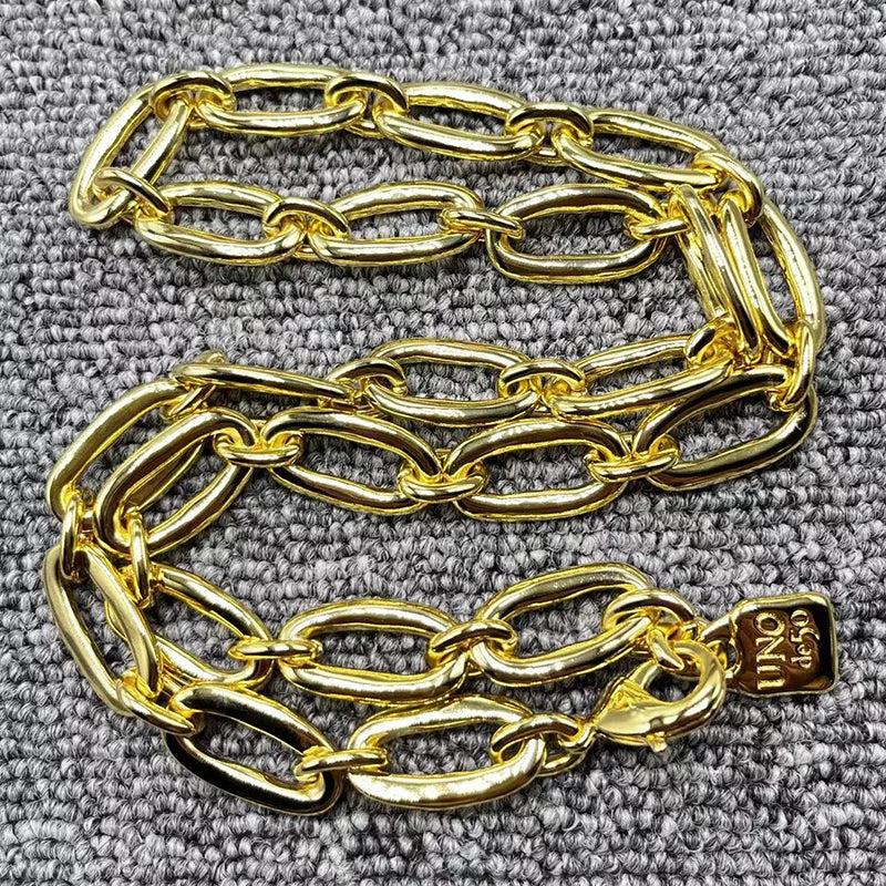14K 925 Silver Chain Necklace Holiday Jewelry Gift