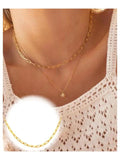 925 Sterling Silver Diamond Necklace Korea Fine Jewelry