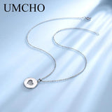 925 Silver Heart Pendant Necklace Romantic Anniversary Gift