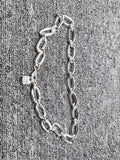 High Electroplated 925 Silver Chain Necklace Holiday Gift