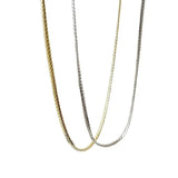 S925 Silver Body Snakebone Necklace - South Version