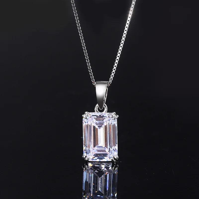 S925 Silver Full Body Set with High Carbon Diamond Redian Cutting