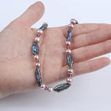 Elegant Freshwater Biwa Pearl Necklace