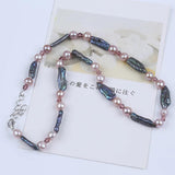 Elegant Freshwater Biwa Pearl Necklace