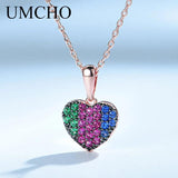 925 Silver Pendant & Necklace Set with Chain for Women