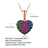 925 Silver Pendant & Necklace Set with Chain for Women
