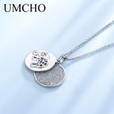 Elephant Round Necklace For Women Gift Fine Jewelry