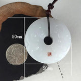 Koraba Natural Jade Pine Tree Mountain Pendant Necklace