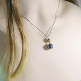 925 Silver Pearl Pendant Necklace - Women's Jewelry