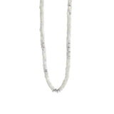 925 Silver Shell Beaded Choker Necklace for Women Minimalist Jewelry
