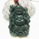 Koraba Green Jade Taoist Master Zhong Kui Buddha Evil Pendant