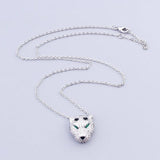 High Leopard Earrings Necklace Set Holiday Gift