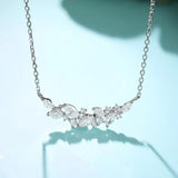 Women Necklace Olive Smile Necklace Female Collar Chain Jewelry