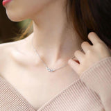 Women Necklace Olive Smile Necklace Female Collar Chain Jewelry