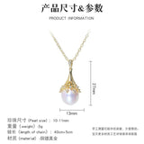 10-11mm Freshwater Pearl Necklace & Earrings Set
