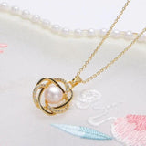 Freshwater Pearl Set: Pendant Necklace, Ring & Stud Earrings