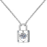 0.3CT Moissanite Necklace Sterling Silver Elegant Diamond Women's Gift