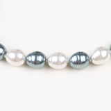 Chunky Necklace with 14*16mm Shell Beads