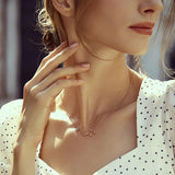 925 Silver Gemini Necklace for Girls Birthday Gift