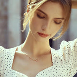 925 Silver Gemini Necklace for Girls Birthday Gift