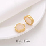 6PCS 14k Plated Flower Beading Charm Beads for Jewelry Making DIY