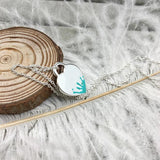 Sterling Silver Graffiti Heart Necklace Women Jewelry
