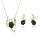 S925 Silver Scorpion Pendant Necklace with Austrian Crystal