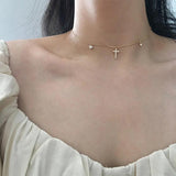 Smoothidoo 925 Silver Star Necklace for Women