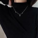 Smoothidoo 925 Silver Star Necklace for Women