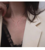 925 Silver Crystal Necklace Set for Girlfriends
