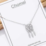 925 Silver Dream Catcher Necklace for Girlfriend