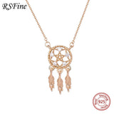 925 Silver Dream Catcher Necklace for Girlfriend