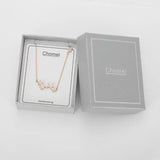 925 Silver 5 Star Necklace Women Singapore Fine Jewelry