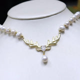 Freshwater Pearl Necklace, Light and Luxurious, Versatile Necklace