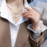 Freshwater Pearl Necklace, Light and Luxurious, Versatile Necklace