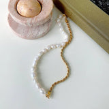 925 Silver Freshwater Pearl Necklace Choker