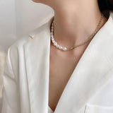 925 Silver Freshwater Pearl Necklace Choker