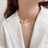 925 Silver Freshwater Pearl Necklace Choker