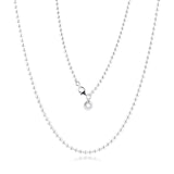 Winter Polished Ball Chain Necklace - Fits Sterling Silver Charms & Beads