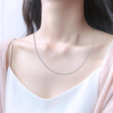 Winter Polished Ball Chain Necklace - Fits Sterling Silver Charms & Beads
