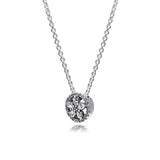 925 Sterling Silver Winter Snowflake Necklace