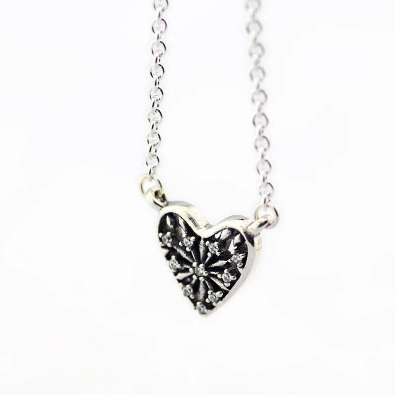 Hearts of Winter Collier Necklace & Pendant Sterling Silver