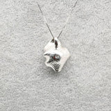 Shell Pearl Necklace Pendant 9.5-10mm 925 Sterling Silver Fashion Jewelry
