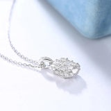 Women Necklace Rectangle Necklace Female Collar Chain Jewelry