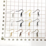 100pcs Women's Earring Accessory Stainless Steel Surgical Earring Hooks